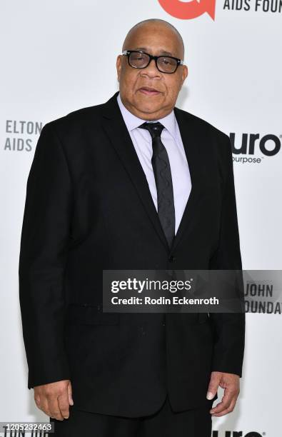 Barry Shabaka Henley attends the 28th Annual Elton John AIDS Foundation Academy Awards Viewing Party Sponsored By IMDb And Neuro Drinks on February...