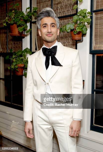 Tan France attends the 2020 Netflix Oscar After Party at San Vicente Bugalows on February 09, 2020 in West Hollywood, California.