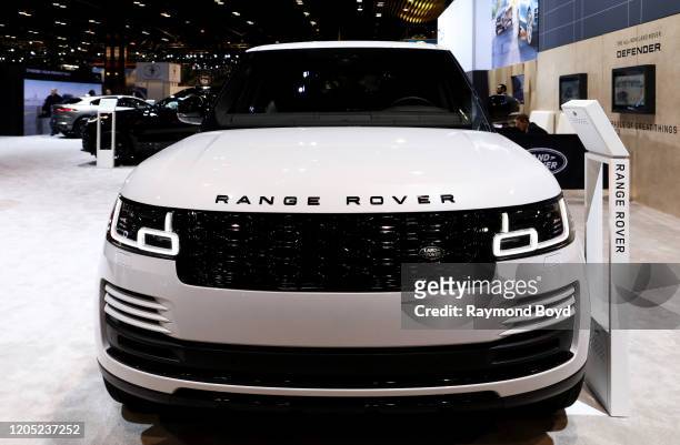 Land Rover Range Rover is on display at the 112th Annual Chicago Auto Show at McCormick Place in Chicago, Illinois on February 6, 2020. "n