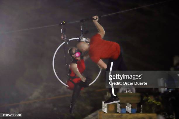 Volcano Live! with Nik Wallenda" aired Wednesday, March 4 on ABC from the Masaya Volcano in Nicaragua as Nik Wallenda became the first person to...
