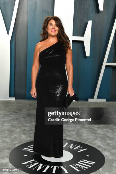 Monica Lewinsky attends the 2020 Vanity Fair Oscar party hosted by Radhika Jones at Wallis Annenberg Center for the Performing Arts on February 09,...