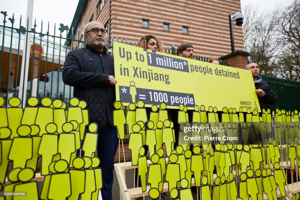 Human Rights Activists Protest The Missing Uyghus In China