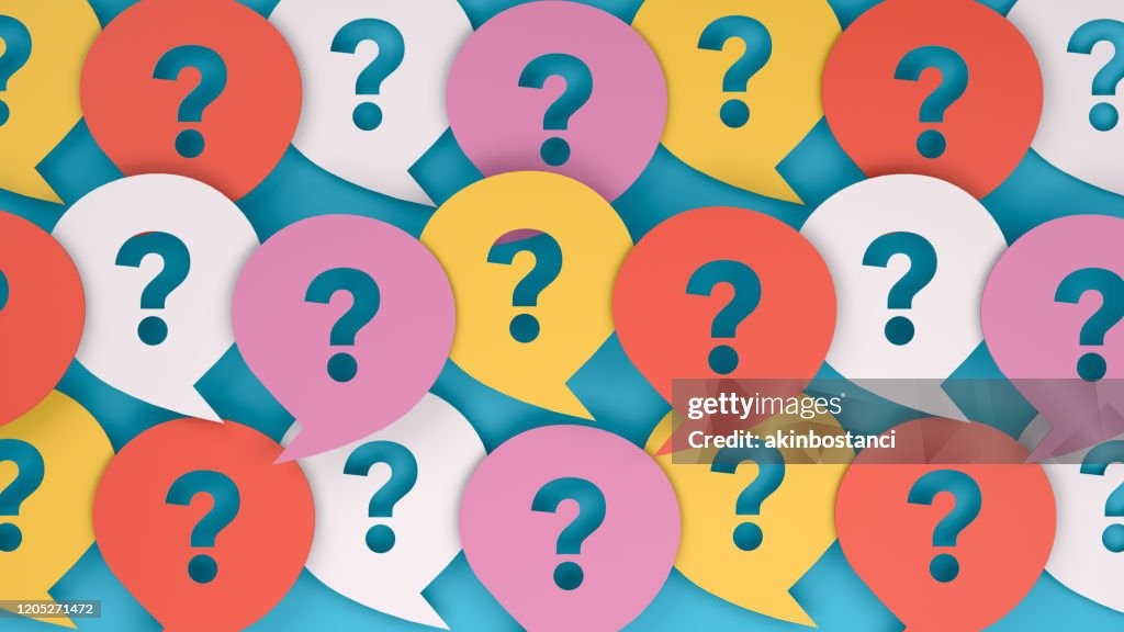 Question Mark on Speech Bubble