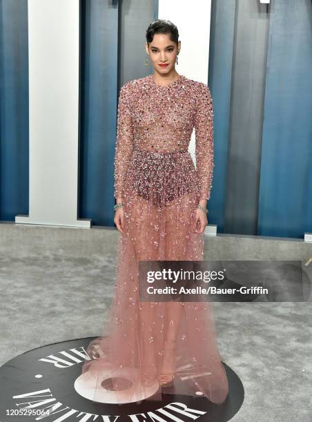 Sofia Boutella attends the 2020 Vanity Fair Oscar Party hosted by Radhika Jones at Wallis Annenberg Center for the Performing Arts on February 09,...