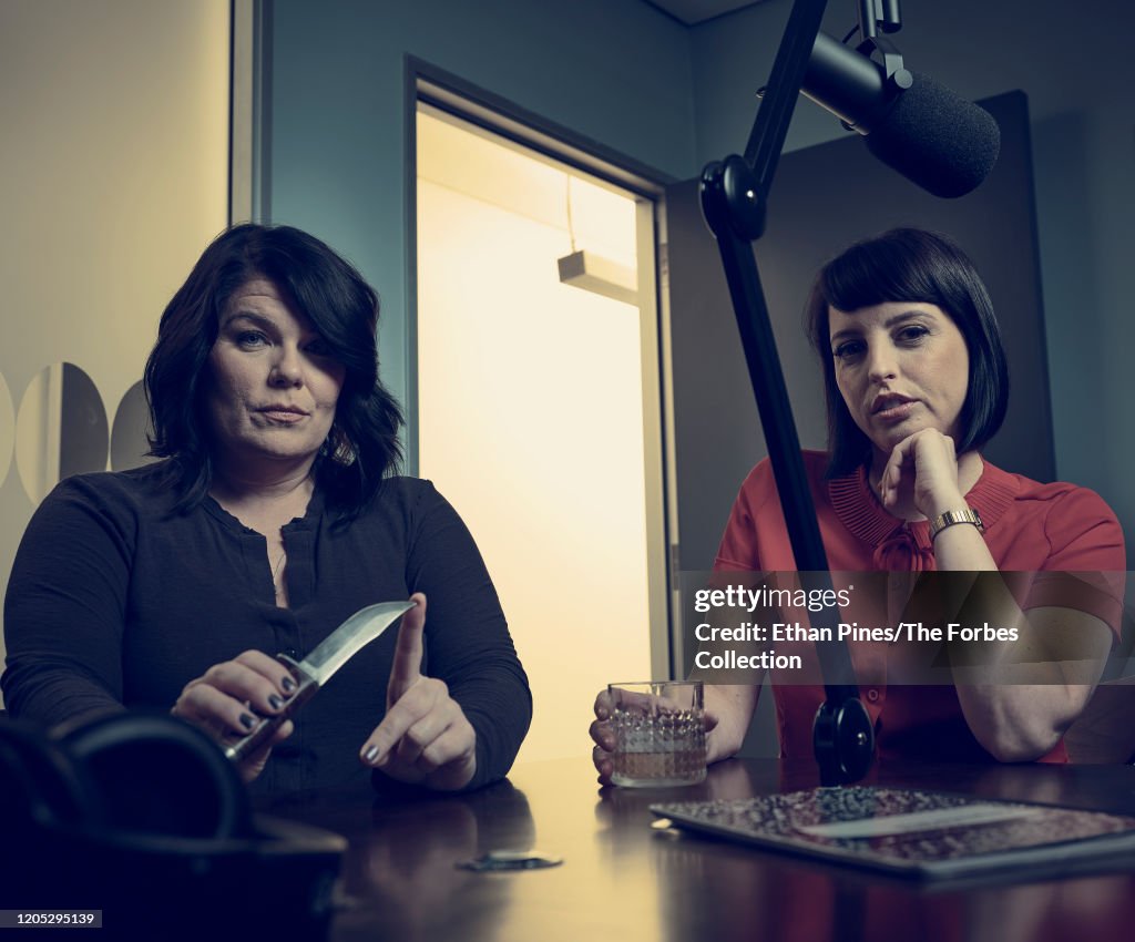 Georgia Hardstark 'My Favorite Murder' podcast hosts, Karen Kilgariff and Georgia... News