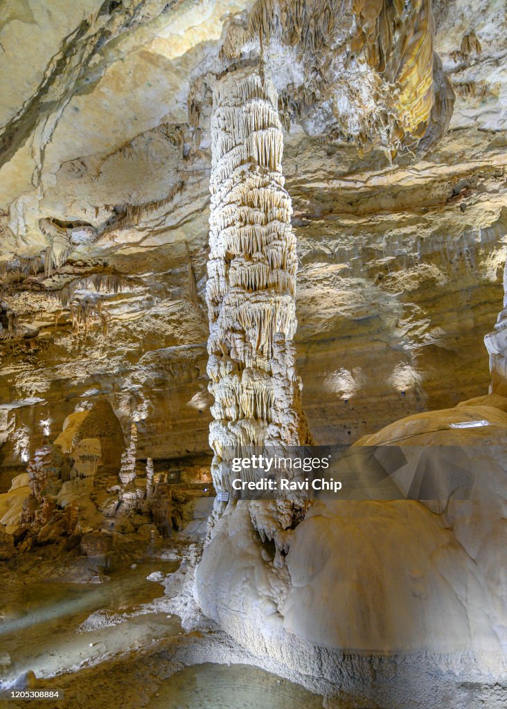 Natural Cavern caves in Texas