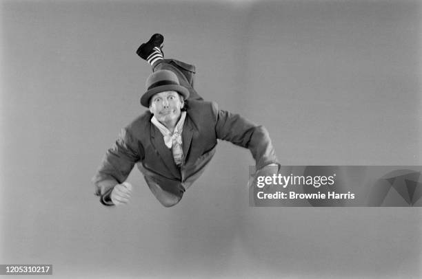 American actor and comedian Bill Irwin, New York, New York, June 3, 1982.