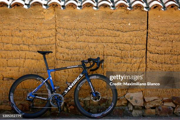 Specialized Bike / Team Deceuninck - Quick Step / Detail view / during the 3rd Tour of Colombia 2020, Press Conference on Paipa - Boyacá City /...