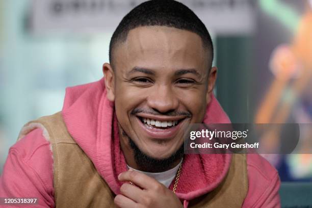 Actor Tequan Richmond visits the Build Series to discuss the BET Comedy Series “Boomerang” at Build Studio on February 10, 2020 in New York City.