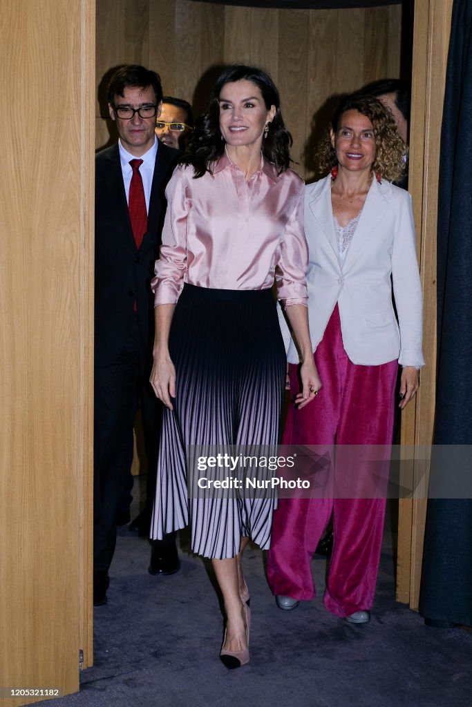 Queen Letizia Attends the Rare Diseases World Day Event