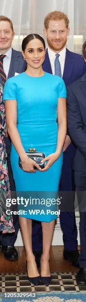 Prince Harry, Duke of Sussex and Meghan, Duchess of Sussex attend the annual Endeavour Fund Awards at Mansion House on March 5, 2020 in London,...