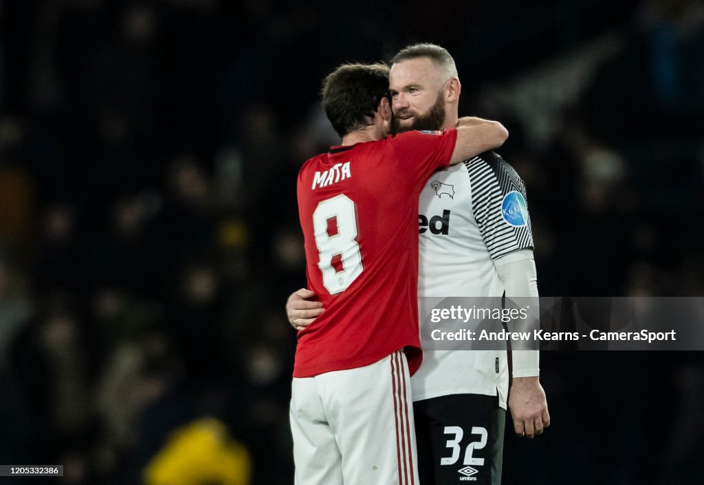 Derby County v Manchester United - FA Cup Fifth Round