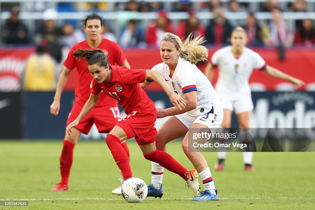 Canada v United States: Final - 2020 CONCACAF Women's Olympic Qualifying