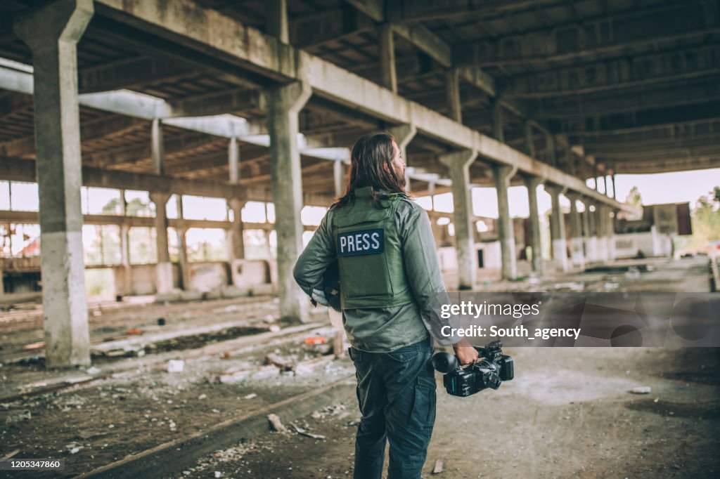 Presse im Kriegsgebiet