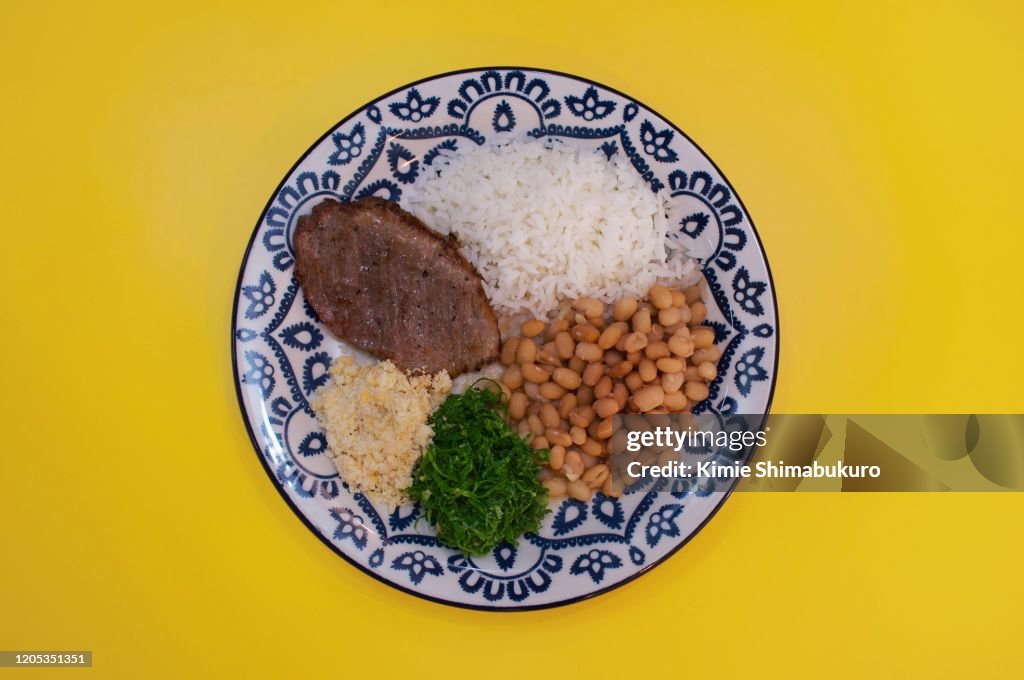 Typical Brazilian Meal
