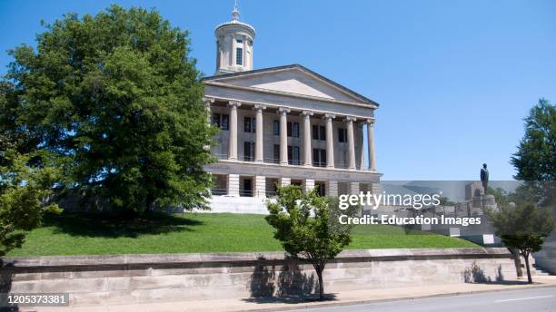 State Capitol Building Nashville Tennessee USA.