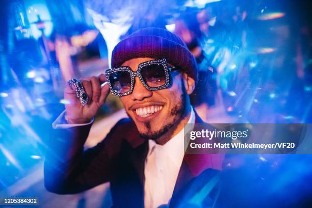 Anderson .Paak attends the 2020 Vanity Fair Oscar Party Hosted By Radhika Jones at Wallis Annenberg Center for the Performing Arts on February 09,...