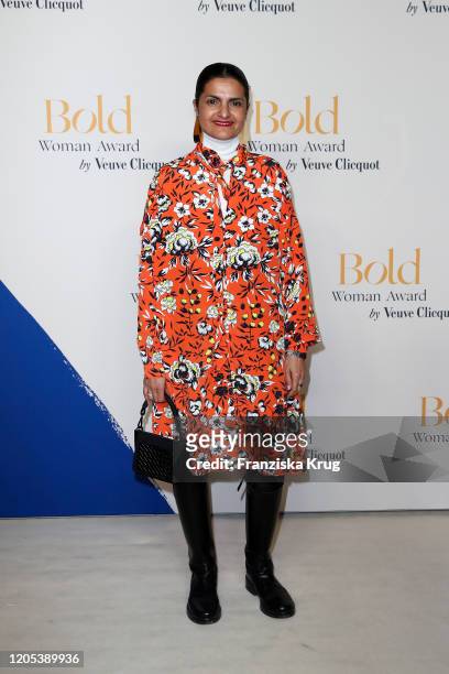 Leyla Piedayesh during the Veuve Clicquot Bold Woman Award 2020 at French Embassy on March 5, 2020 in Berlin, Germany.