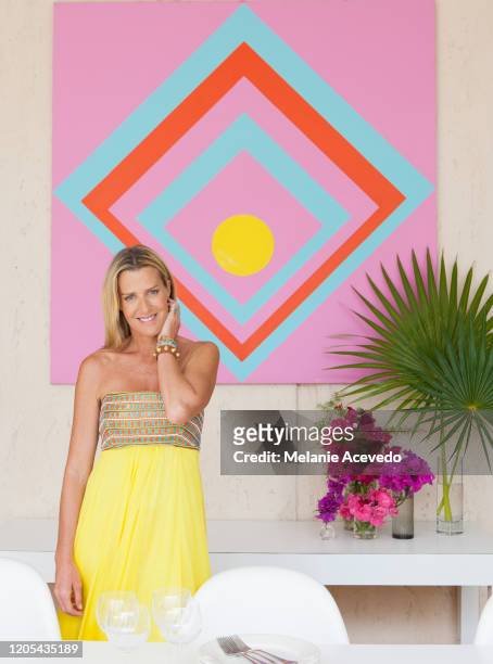 Model/interior designer India Hicks is photographed for Coastal Living Magazine on April 26, 2013 in the Bahamas.