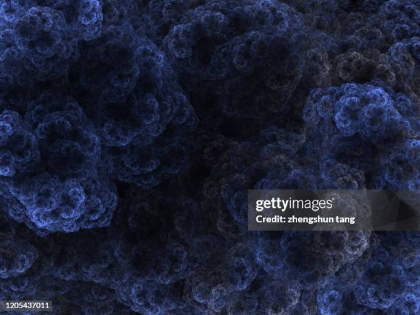 abstract galaxy fantasy fractal art - microbiologie photos et images de collection