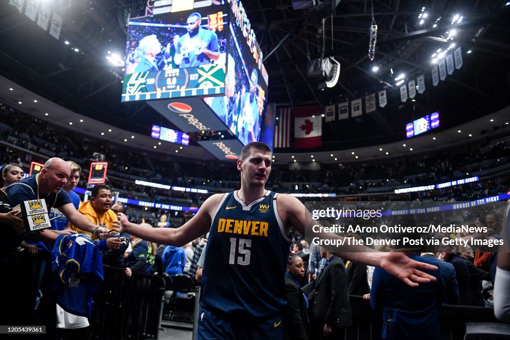 DENVER NUGGETS VS SAN ANTONIO SPURS, NBA REGULAR SEASON