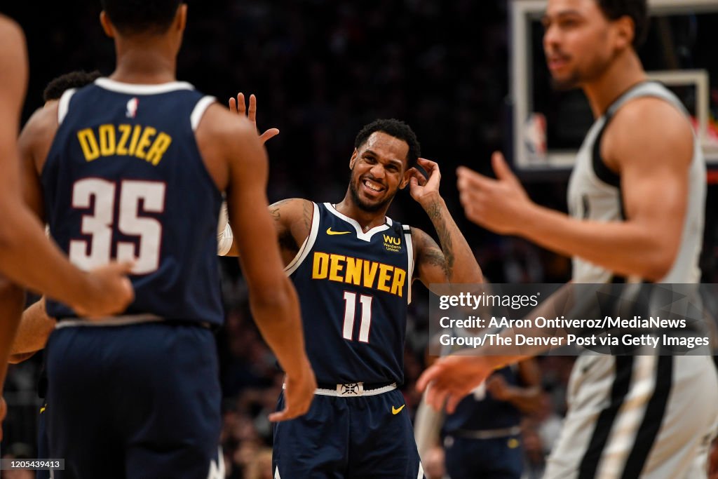 DENVER NUGGETS VS SAN ANTONIO SPURS, NBA REGULAR SEASON