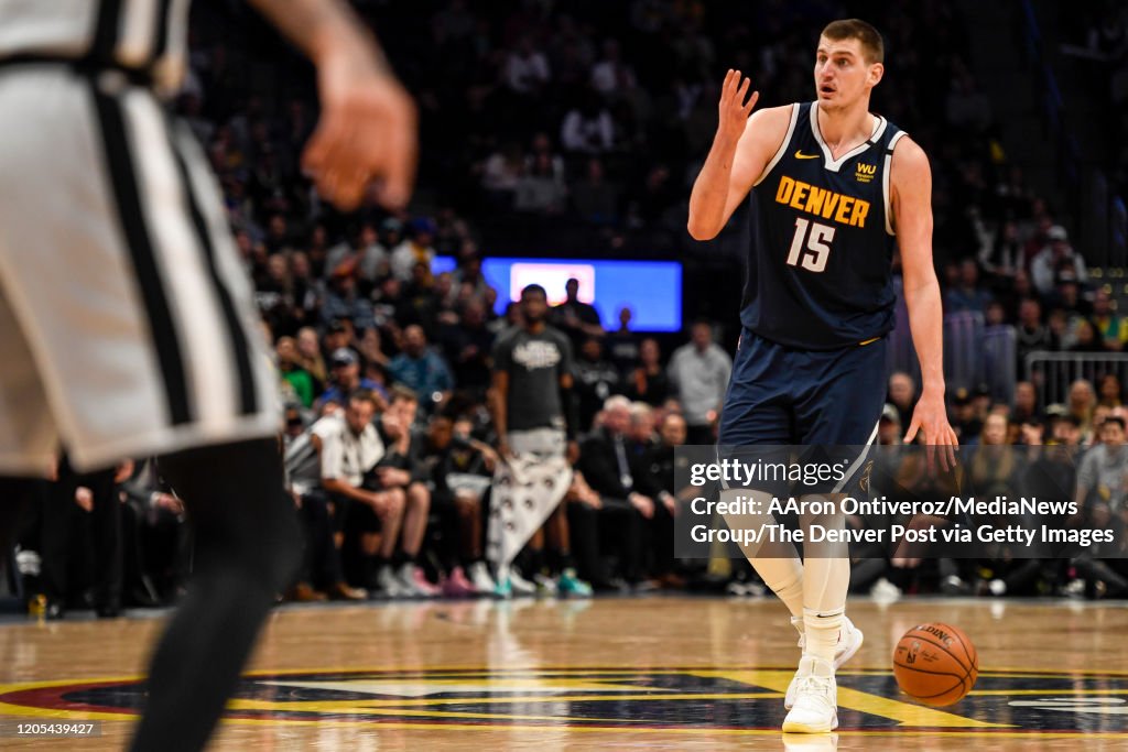 DENVER NUGGETS VS SAN ANTONIO SPURS, NBA REGULAR SEASON