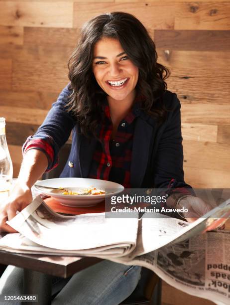 Actress Jessica Szohr is photographed for Us Weekly Magazine on September 11, 2008 in New York City.