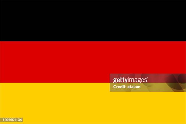向量德國標誌設計 - german flag 幅插畫檔、美工圖案、卡通及圖標