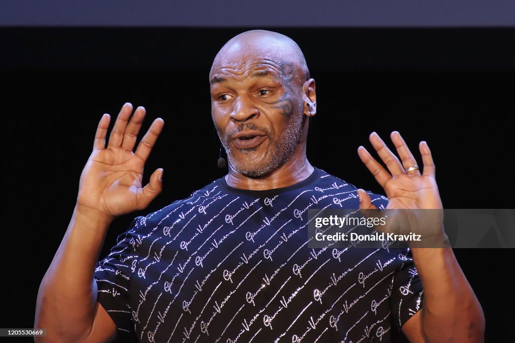 Mike Tyson Performs His One Man Show "Undisputed Truth"