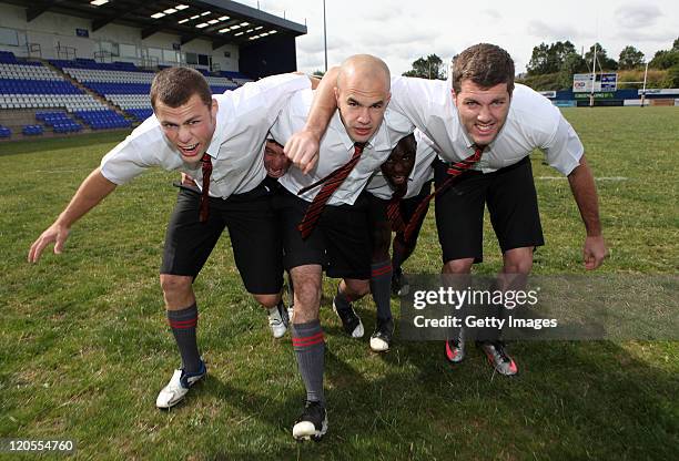 Coventry Bears Rugby Players Test Oversized Sainsburys School Uniforms ...