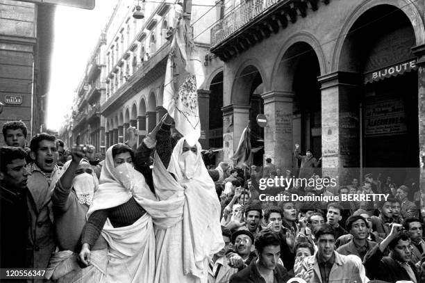 The War In Algiers, Algeria In 1960 - Riots.