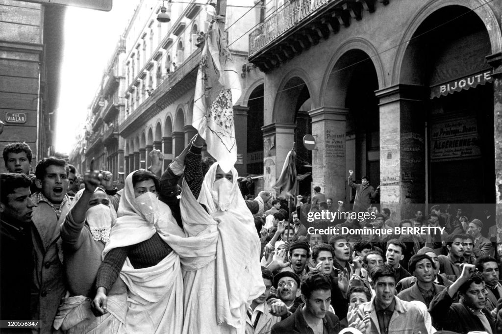 The War In Algiers, Algeria In 1960 -