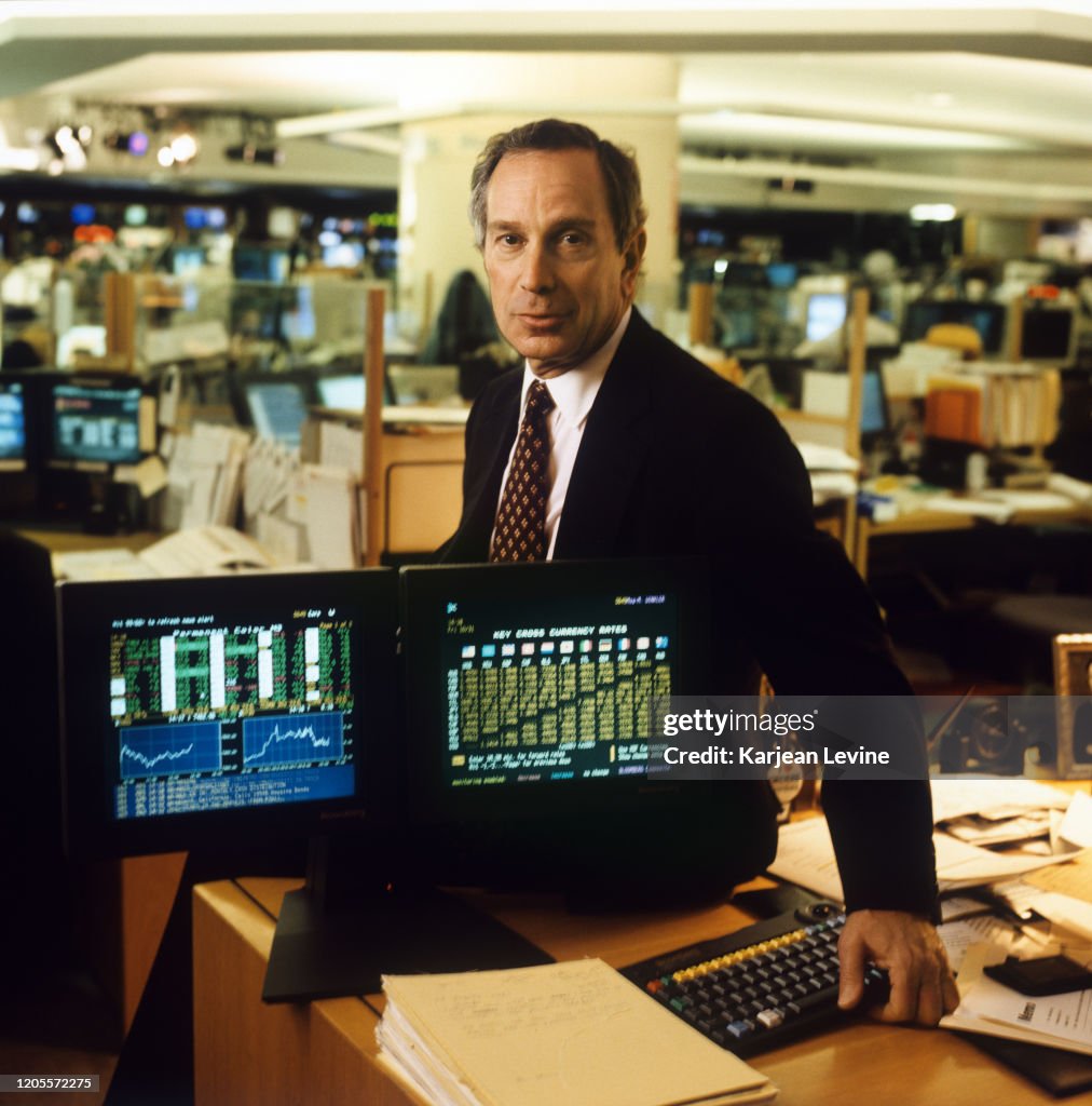 Michael Bloomberg At Bloomberg LP