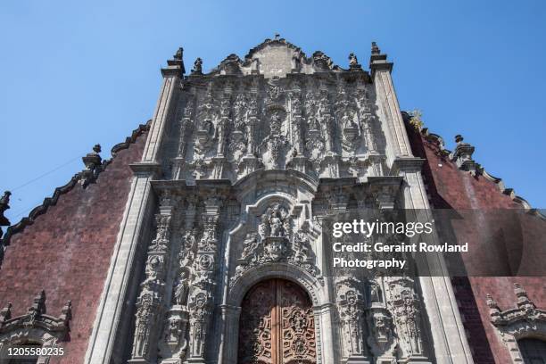 mexico city metropolitan cathedral - catedral metropolitana imagens e fotografias de stock