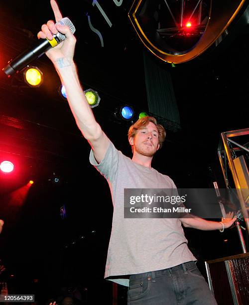 Asher Roth The Rapper Asher Roth At Studio 54 At Mgm Grand Photos and Premium High Res ...