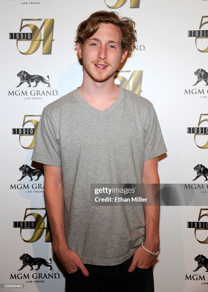 Asher Roth The Rapper Rapper Asher Roth arrives at Studio 54 inside the MGM Grand... News ...