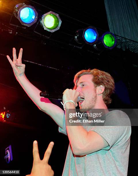 Asher Roth The Rapper Asher Roth At Studio 54 At Mgm Grand Photos and Premium High Res ...