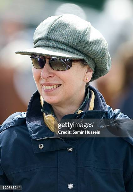 Princess Anne, Princess Royal attends day 3 of The Festival of British Eventing at Gatcombe Park on August 7, 2011 in Stroud, England.