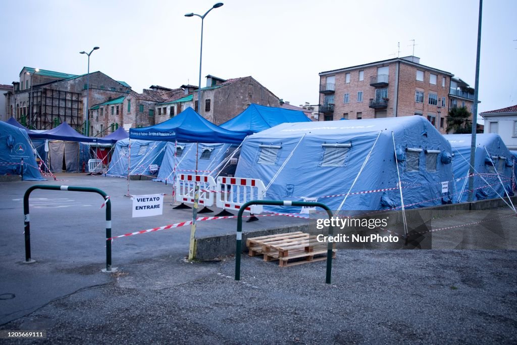 Coronavirus Emergency In Padova