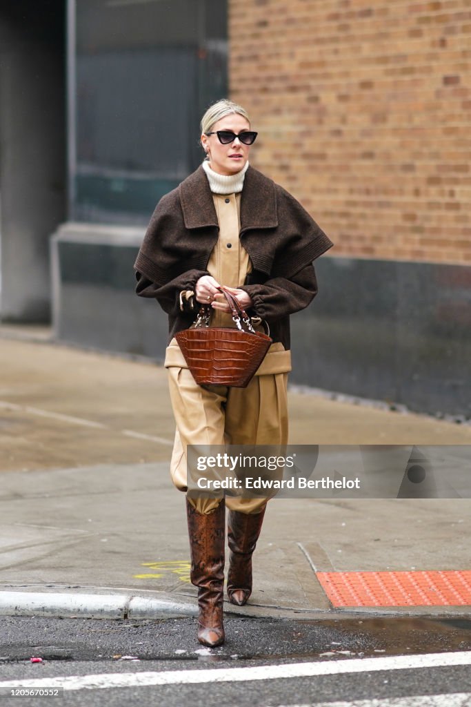 Street Style - Day 6 - New York Fashion Week February 2020