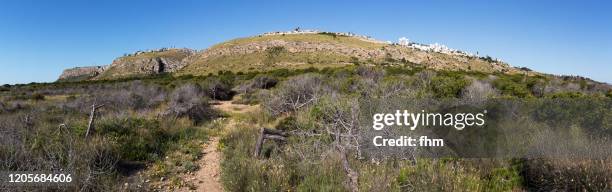 santa pola village panorama (spain) - spanien stock pictures, royalty-free photos & images