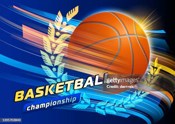 basketball - dueling stock illustrations