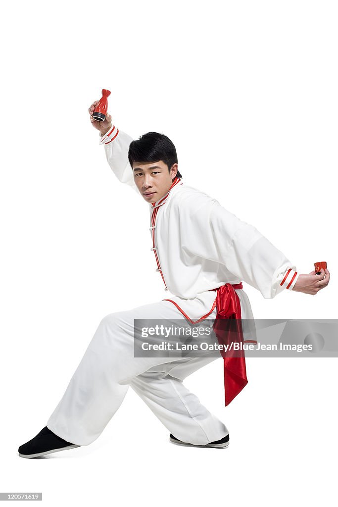 Man in Traditional Chinese Clothing