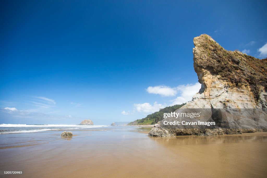 Hug Point Wagons Hug Point State Recreation Site Oregon Coast High-Res Stock Photo ...