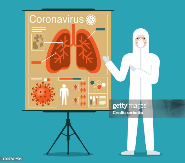 speech about cure - microbiologist stock illustrations