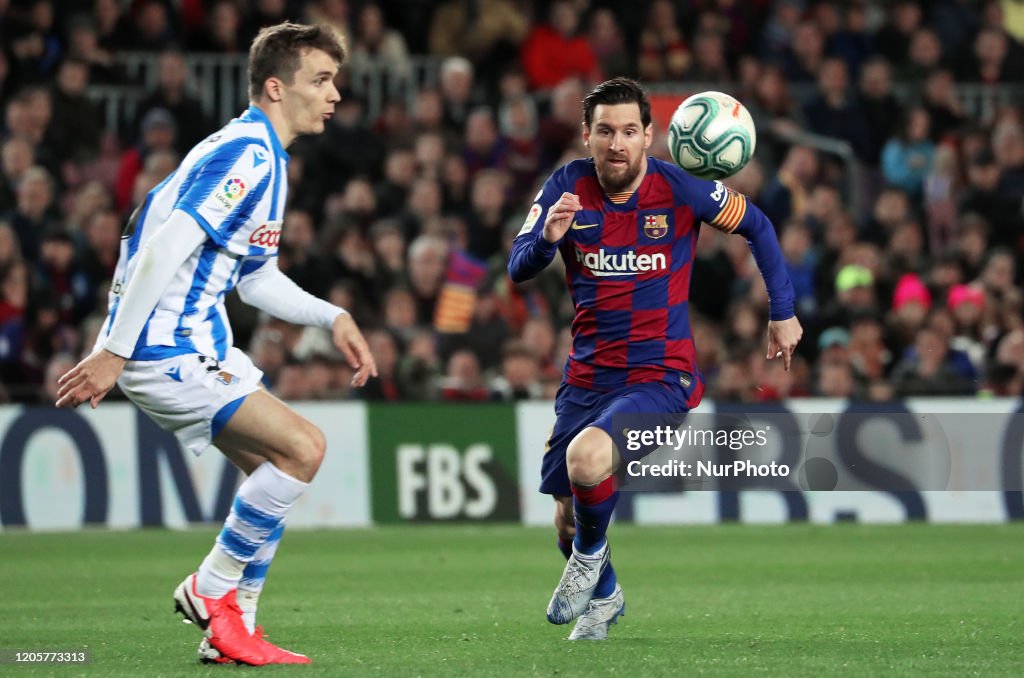 FC Barcelona v Real Sociedad - La Liga