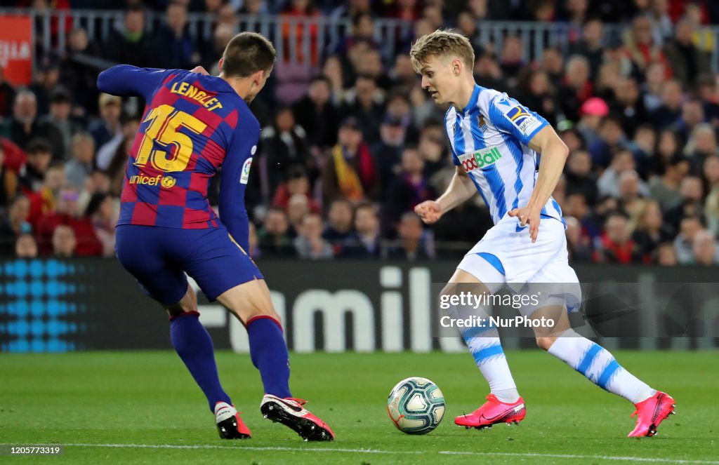 FC Barcelona v Real Sociedad - La Liga