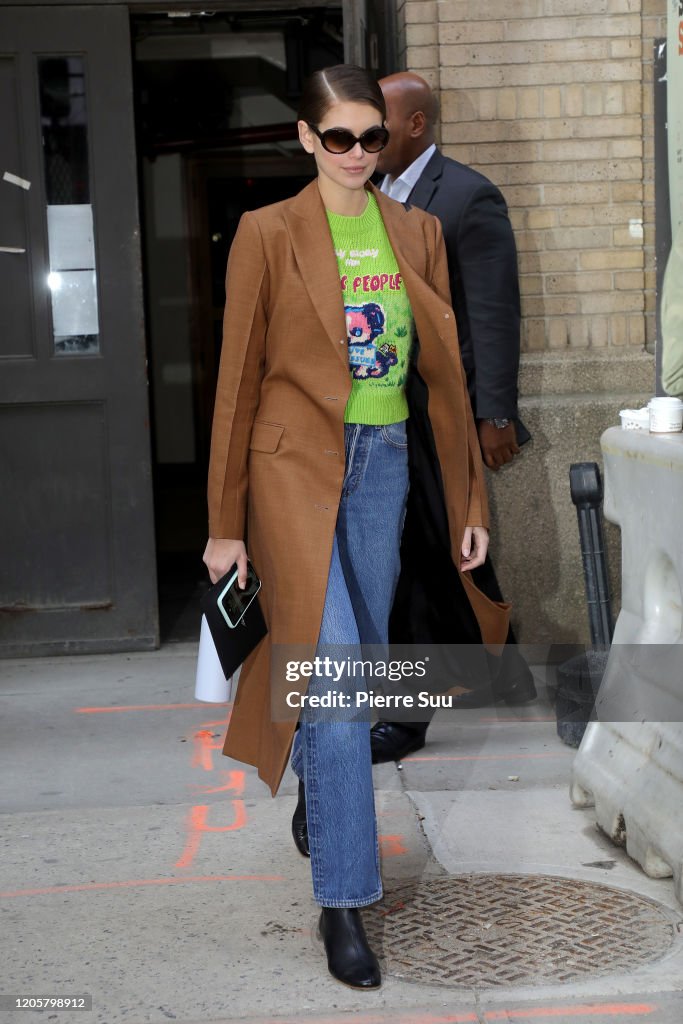 Celebrity Sightings In New York City - February 12, 2020