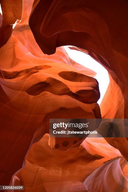 antelope canyon sculpture - natural landmark stock pictures, royalty-free photos & images